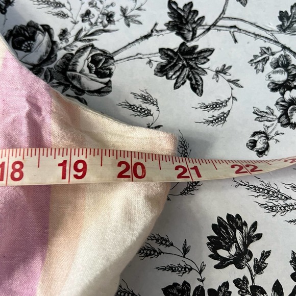 Torrid Linen Cotton Blend Midi Dress Striped Front Button with Pockets, - Picture 5 of 16